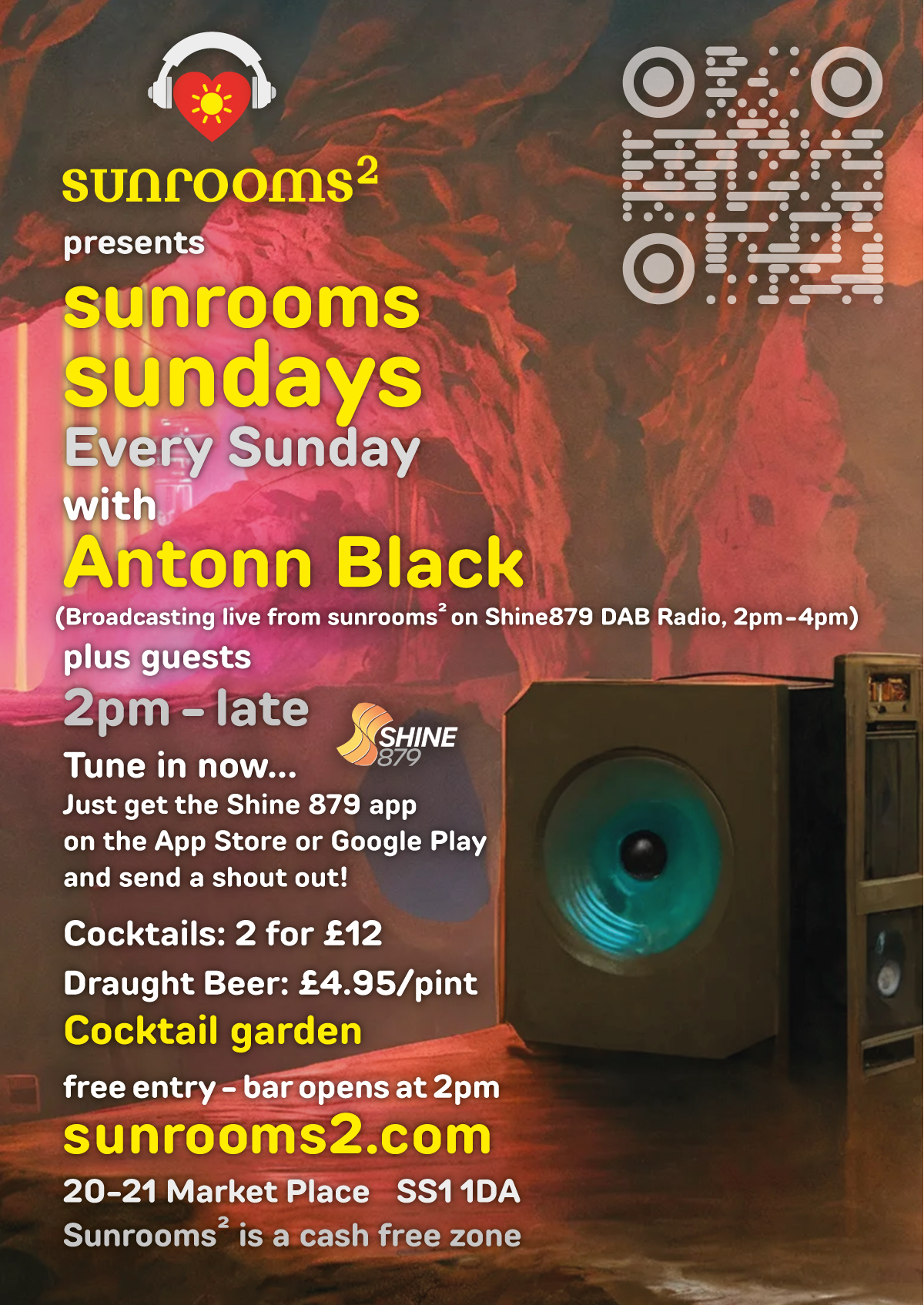 Sunday 11th August - Sunrooms Sundays