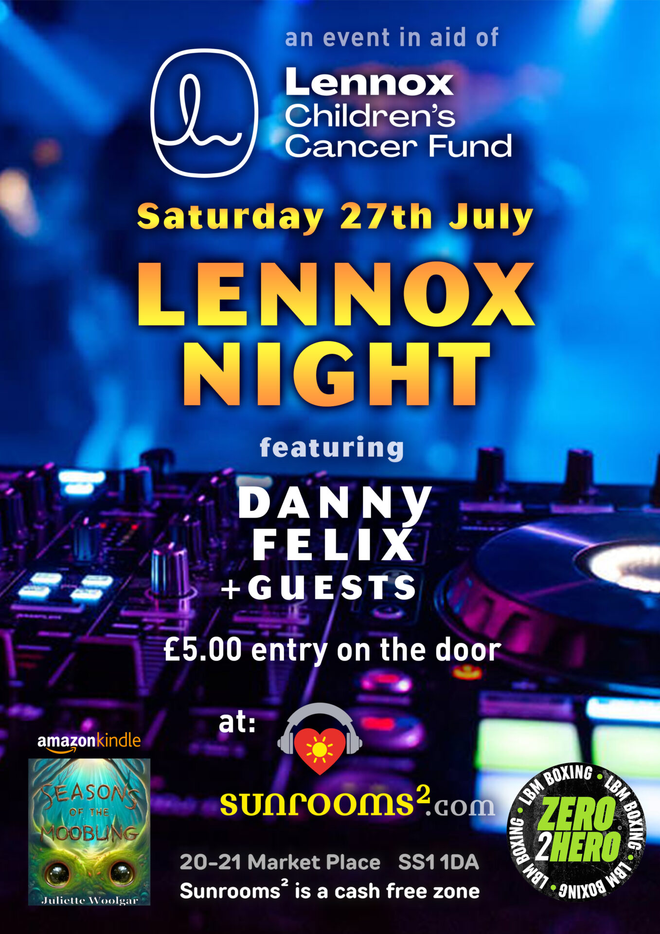 Saturday 27th July - Lennox Night