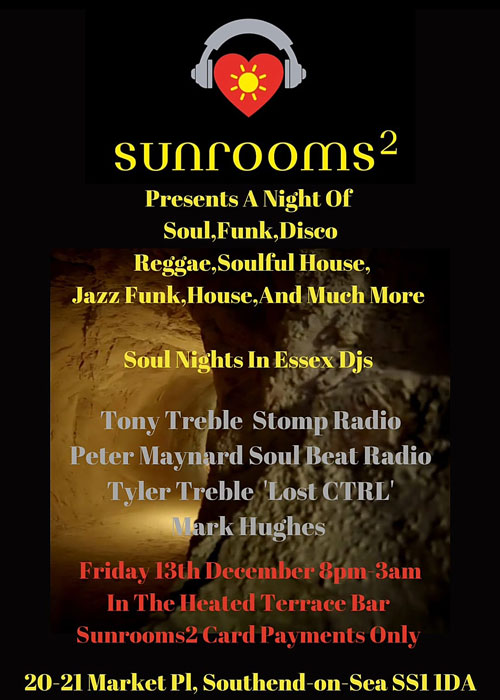 Friday 13th December - Soul Nights Out In Essex