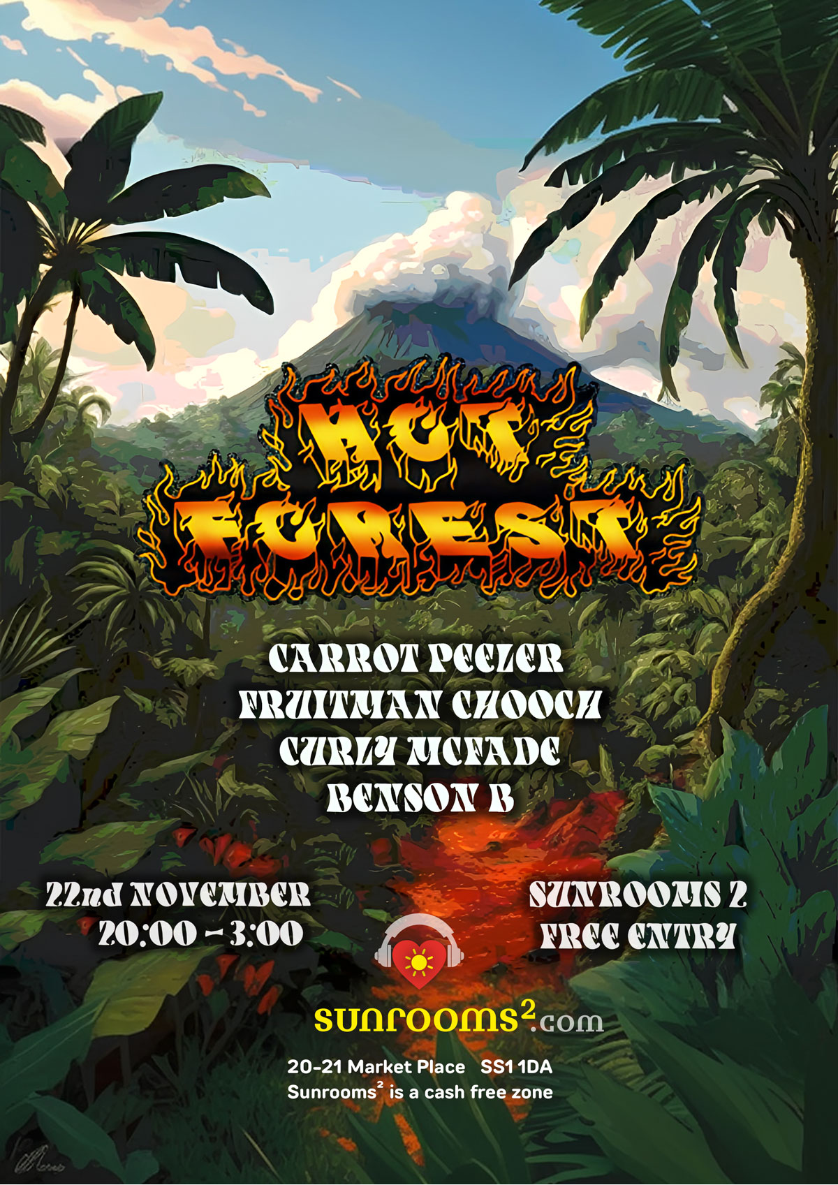 Friday 22nd November - Hot Forest Party