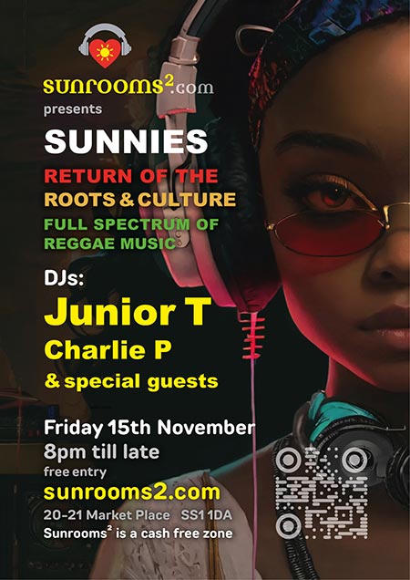 Friday 15th November - Junior & Charlie P, Reggae Reload