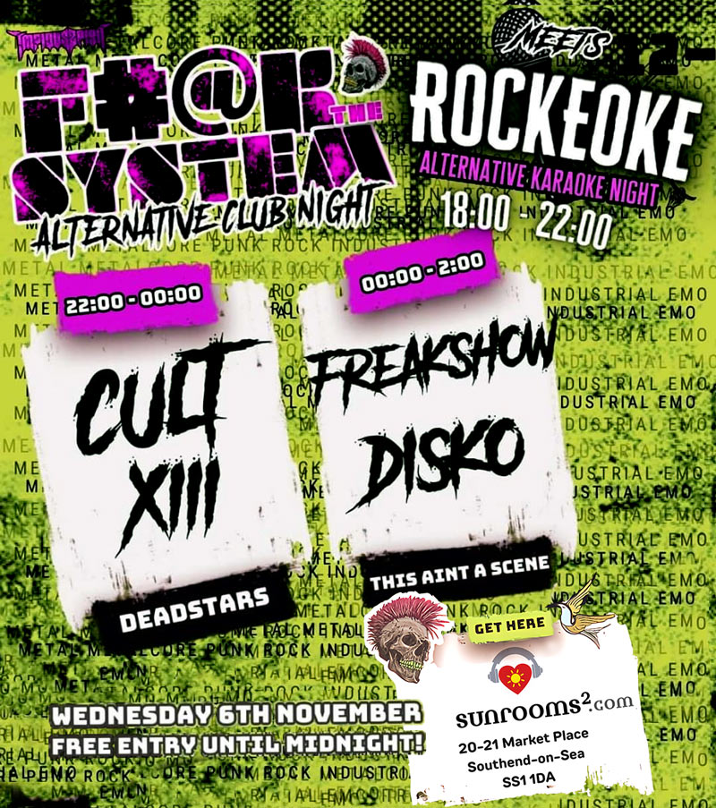 Wednesday 6th November - Rockeoke