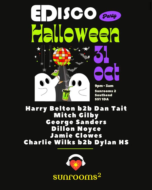 Friday 31st October - EDisco does Halloween
