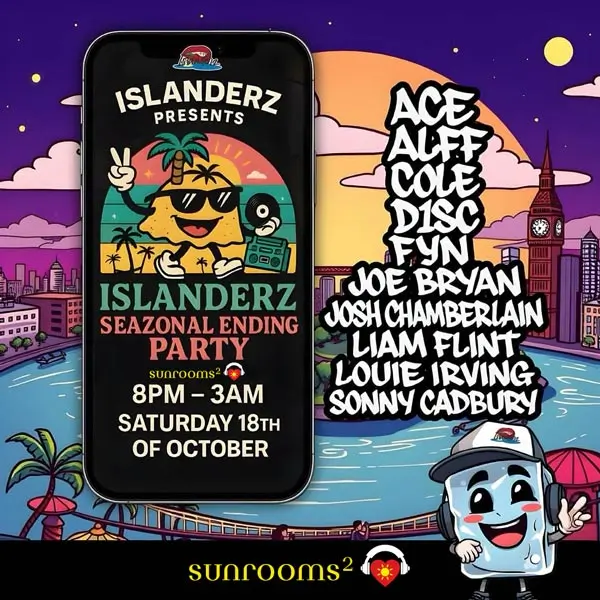 Friday 14th August  - ISLANDERS