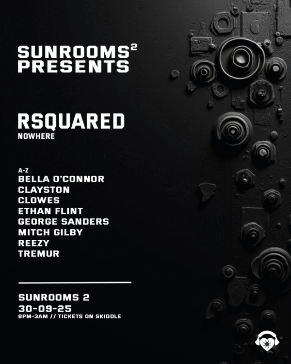 Saturday 30th August - Sunrooms Presents