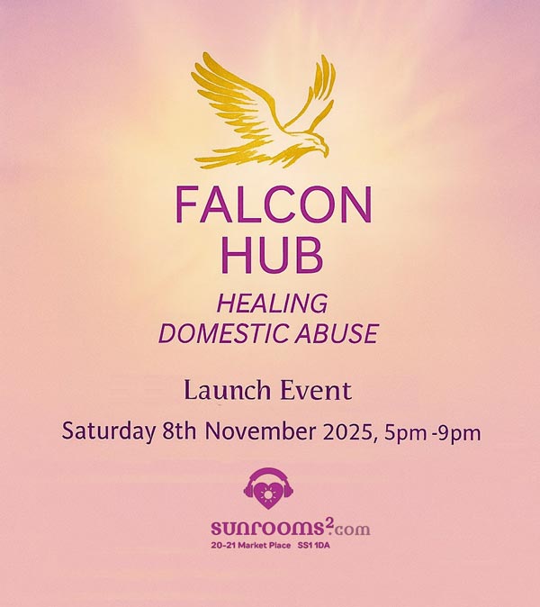 Saturday 8th November - Falcon Hub - Healing Domestic Abuse event - Where Hope Takes Flight
