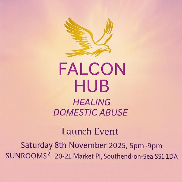 Saturday 8th November - Falcon Hub - Healing Domestic Abuse event - Where Hope Takes Flight