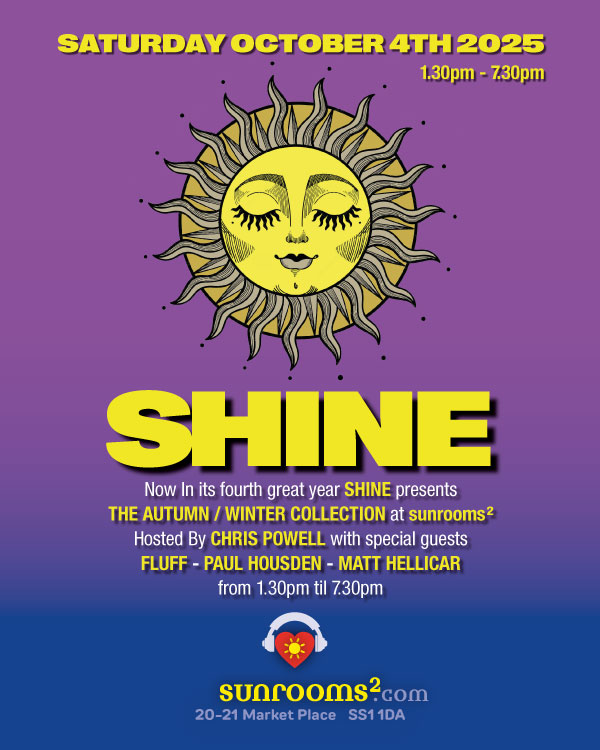 Saturday 4th October - Shine