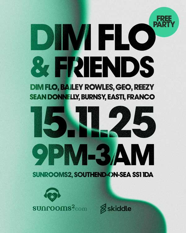 Saturday 15th November - Dim Flo & Friends