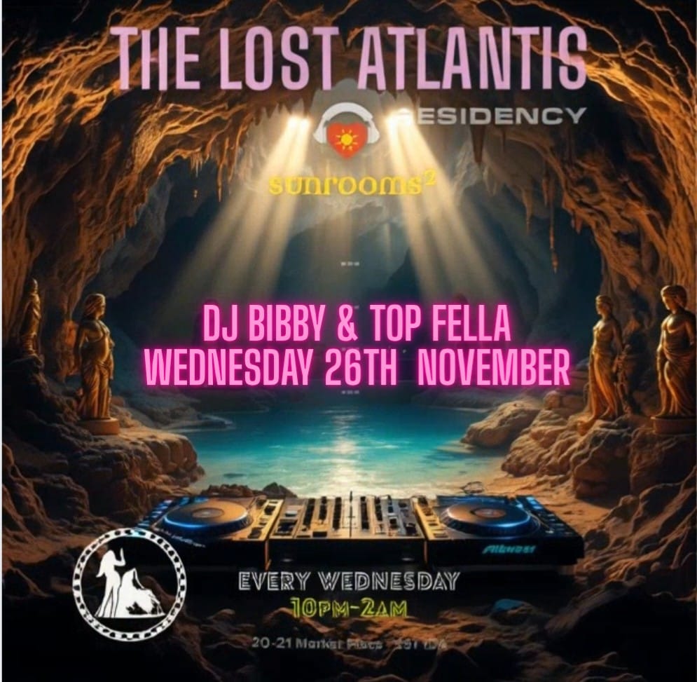 Wednesday 26th November - Lost Atlantis Records - Free Entry