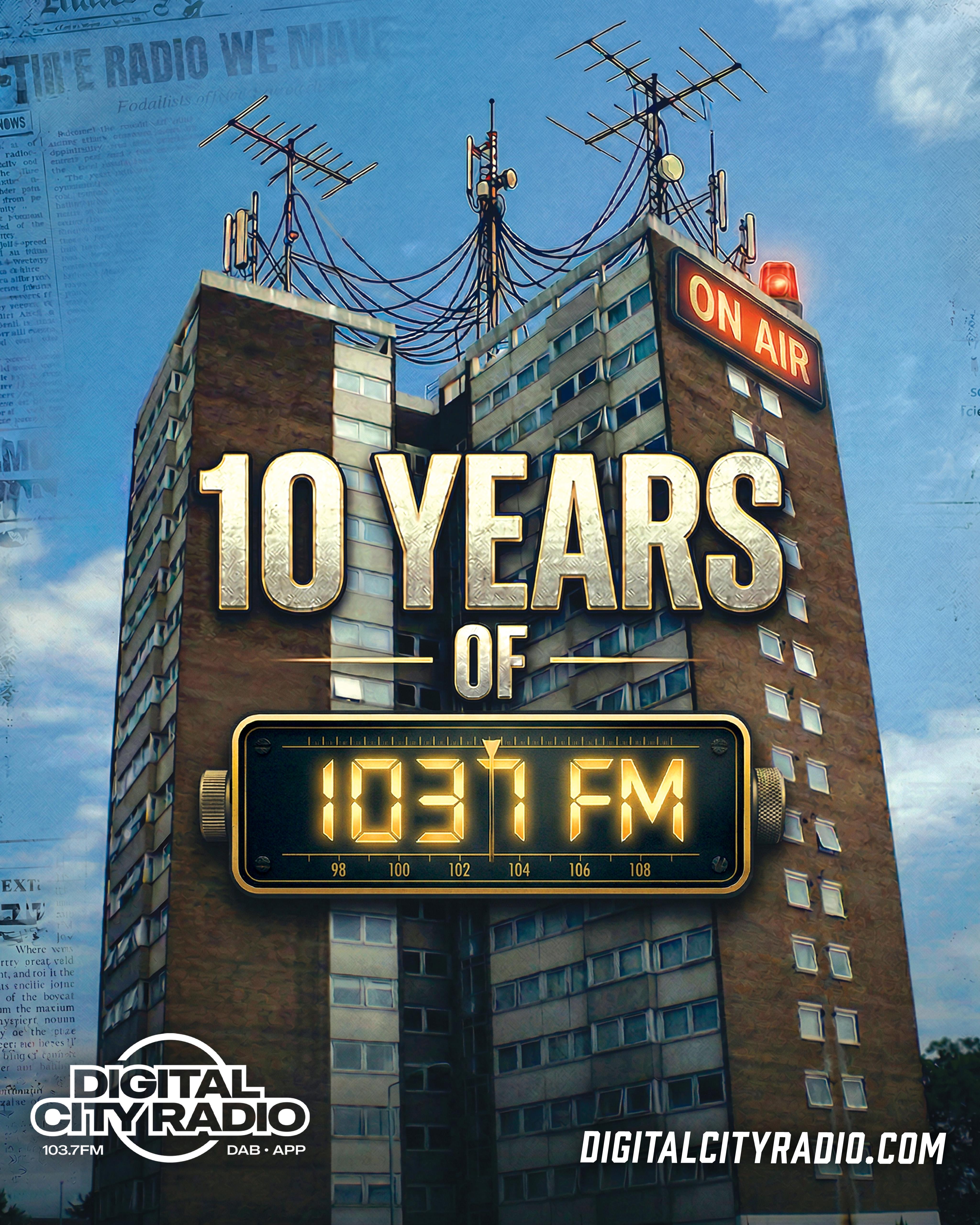 Friday24th April - Digital City 10th Year Aniversary Party