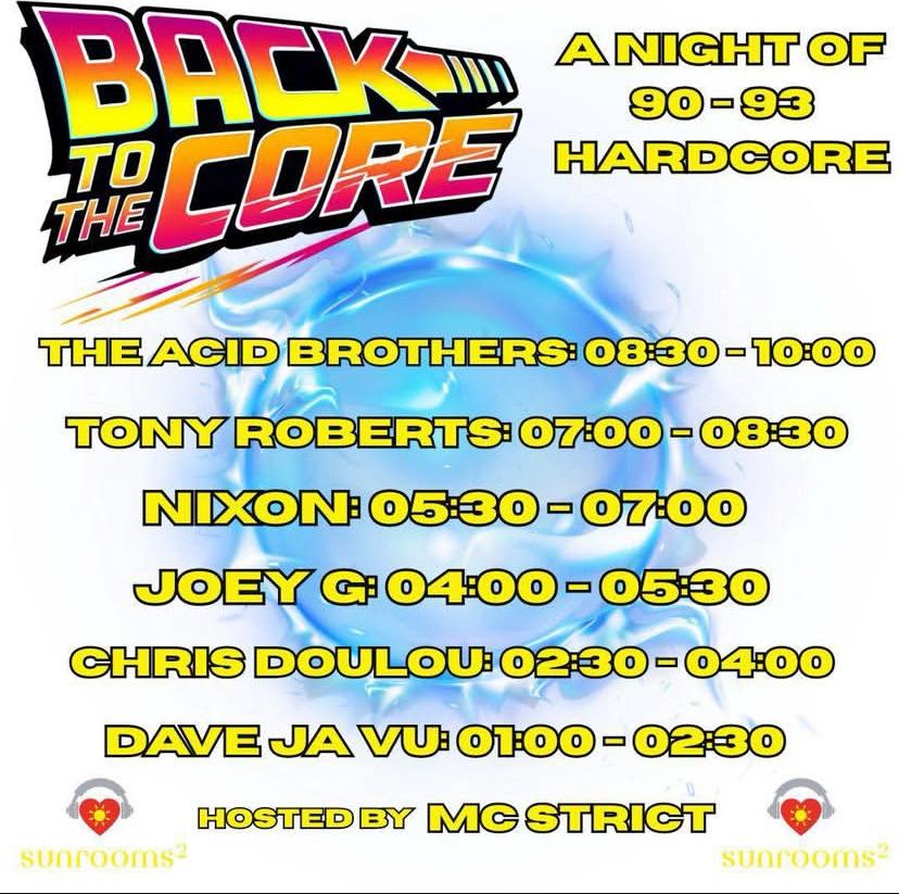 Friday 22nd November - Back to the Core