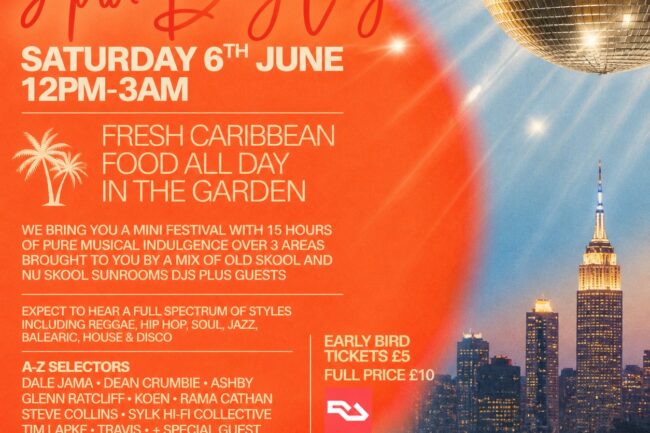 Saturday 6th June - Travis All Day Long