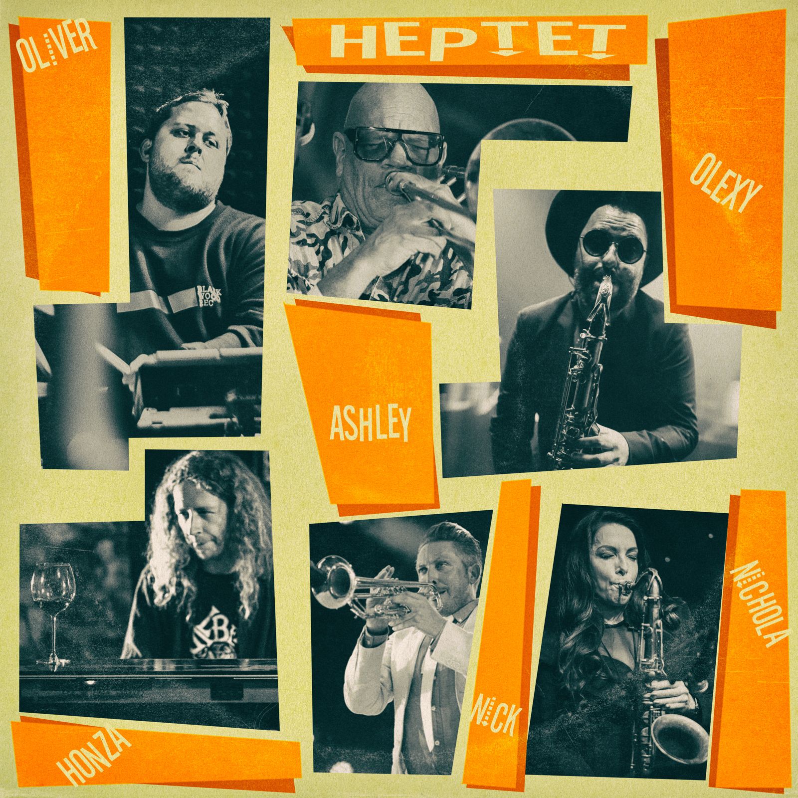 Friday 5th June - Ashley Slaters Heptet - Featuring Jan Korinek - £5