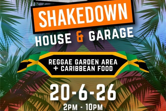 Saturday 20th June - Raving For A Reason - GARAGE - Day Party