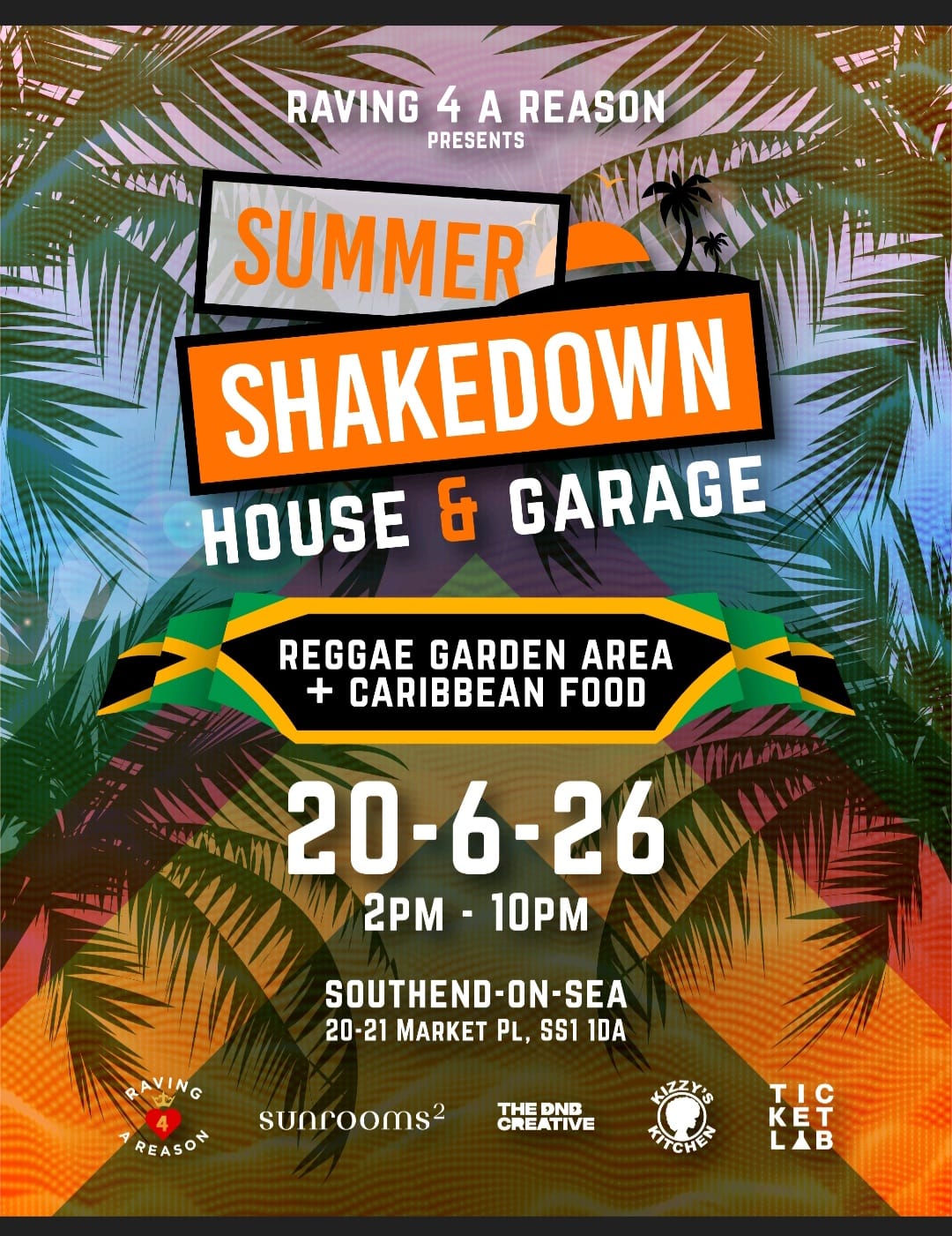 Saturday 20th June - Raving For A Reason  - GARAGE  - Day Party
